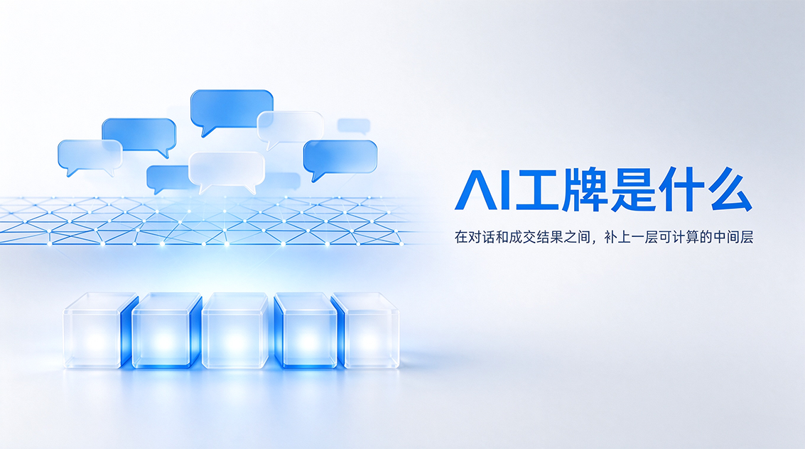 AI工牌是什么：补上对话与成交之间那层可计算的中间层